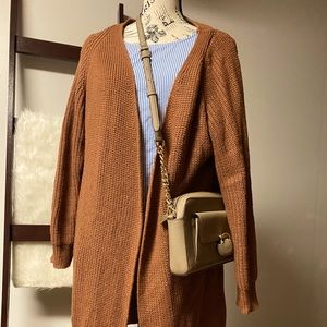 Duster cardigan sweater